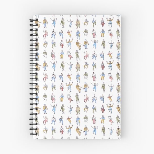 Item preview, Itty Bitty Working Men Caught Dancing on the Job Again designed and sold by ImaginaryAnimal.