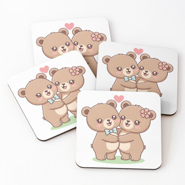 Item preview, Couple of Bears Hugging and Sharing True Love designed and sold by Dizartico.