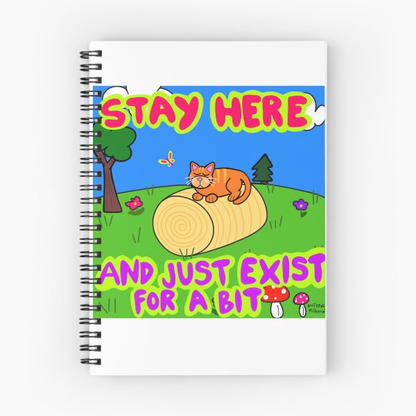 Item preview, Stay Here and Just Exist designed and sold by bmillennial.