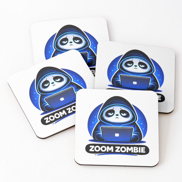 Item preview, Zoom Zombie Panda – Funny Remote Work Meeting Meme designed and sold by snaperos.