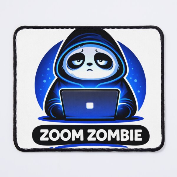 Item preview, Zoom Zombie Panda – Funny Remote Work Meeting Meme designed and sold by snaperos.