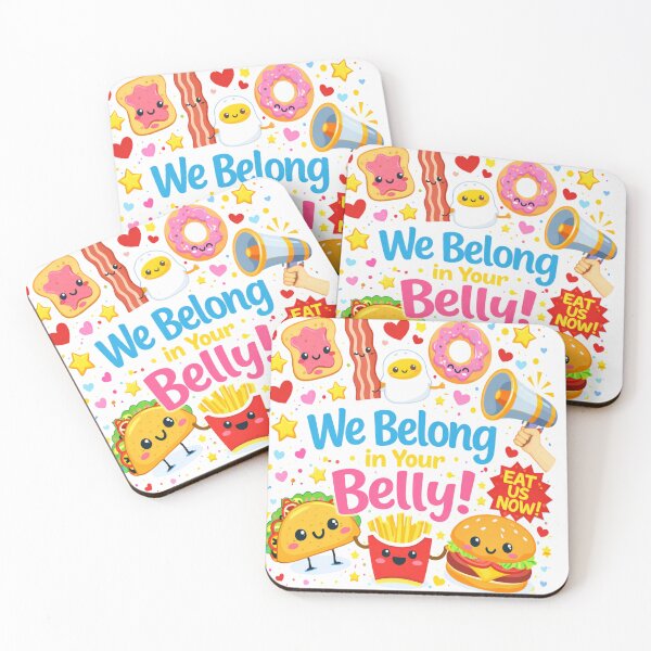 Item preview, We Belong in Your Belly designed and sold by piokar.