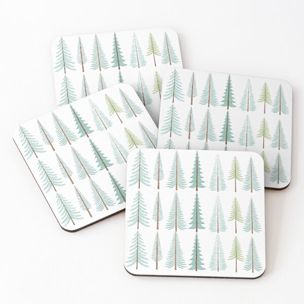 Item preview, Evergreen Tree Variety Pattern designed and sold by TheBohemianLark.