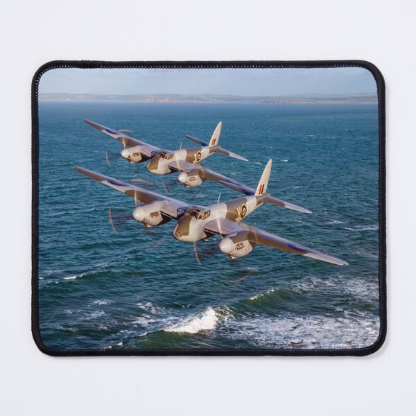 Item preview, de Havilland Mosquitos over English Channel designed and sold by Airpower Art.