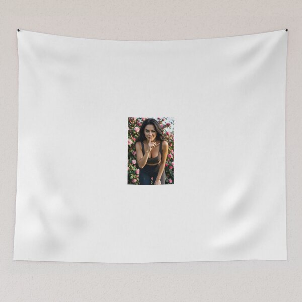 Item preview, Athletic Brunette with Peach Blossoms designed and sold by CathryneDelamort.