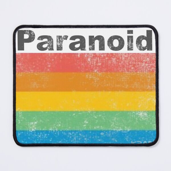 Item preview, Paranoid designed and sold by hashvagabond.
