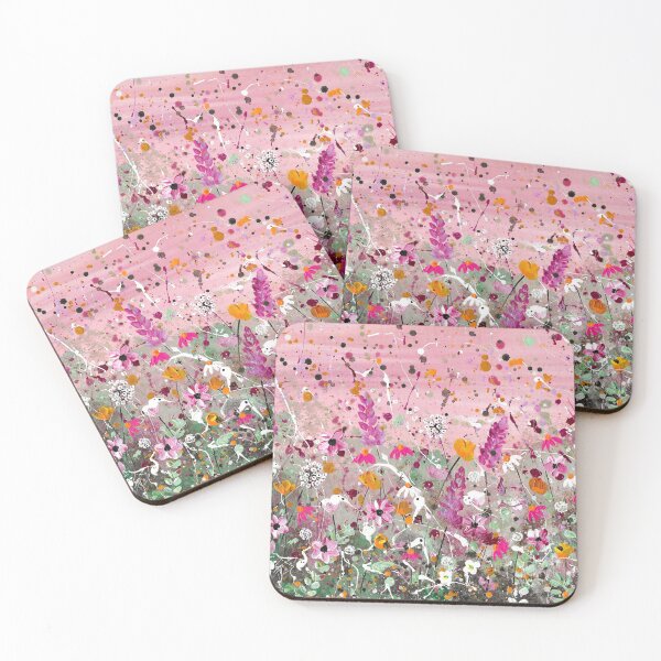 Item preview, Pink Wildflowers designed and sold by EmmaLCArtShop.