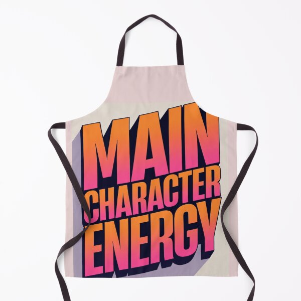 Item preview, Main Character Energy – Bold Typography Collection designed and sold by Bittor18.