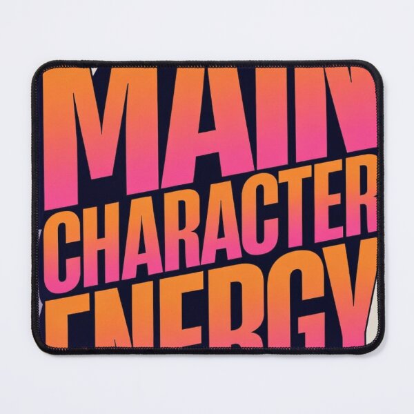 Item preview, Main Character Energy – Bold Typography Collection designed and sold by Bittor18.