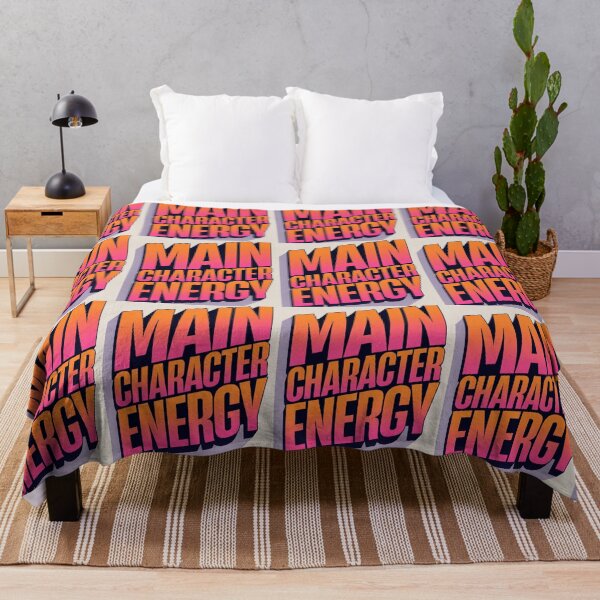 Item preview, Main Character Energy – Bold Typography Collection designed and sold by Bittor18.