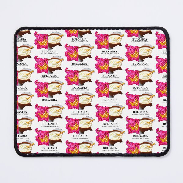 Item preview, Bulgaria Map Rose Oil and Famous Yogurt Heritage Art designed and sold by AbulailArt.