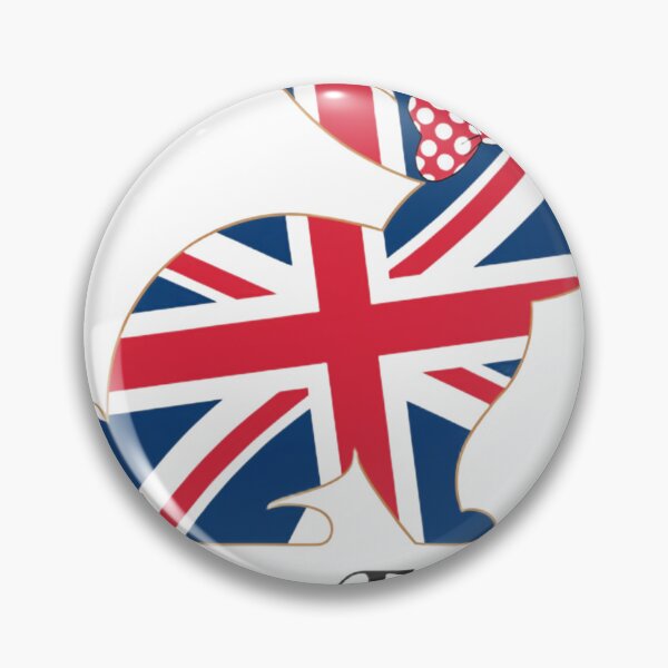 Item preview, Happy Easter UK Bunny – Union Jack Rabbit | Easter Around the World designed and sold by VivoStudio.