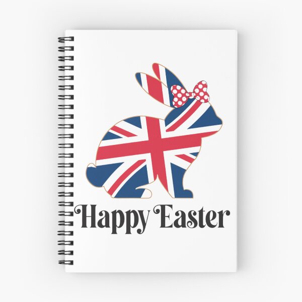 Item preview, Happy Easter UK Bunny – Union Jack Rabbit | Easter Around the World designed and sold by VivoStudio.
