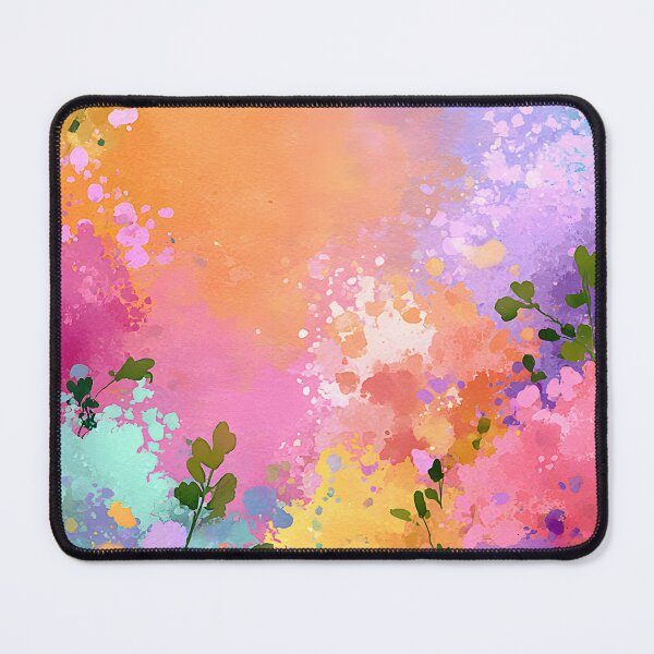 Item preview, Abundant Spring Blooms – Vibrant Watercolor Splash Abstract designed and sold by GASCE Studio.