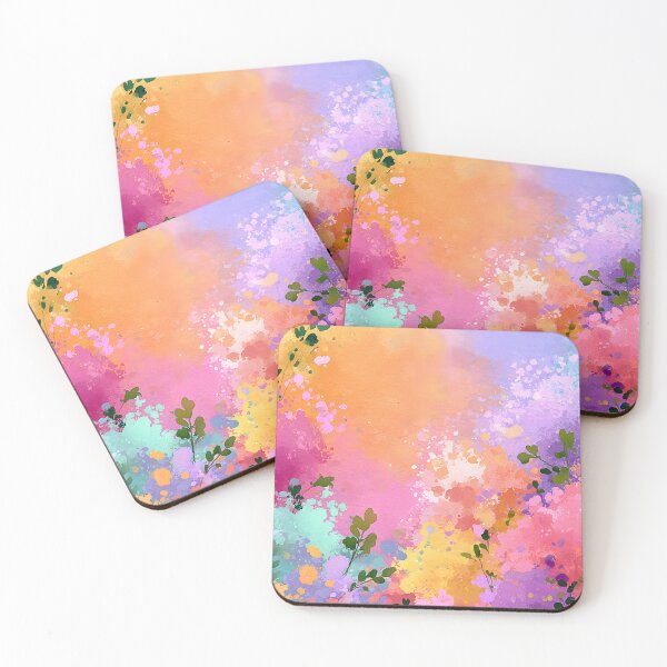 Item preview, Abundant Spring Blooms – Vibrant Watercolor Splash Abstract designed and sold by GASCE Studio.
