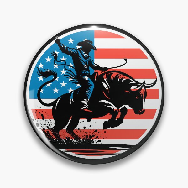 Item preview, American Bull Riding Cowboy Rodeo Texas designed and sold by erozzz.