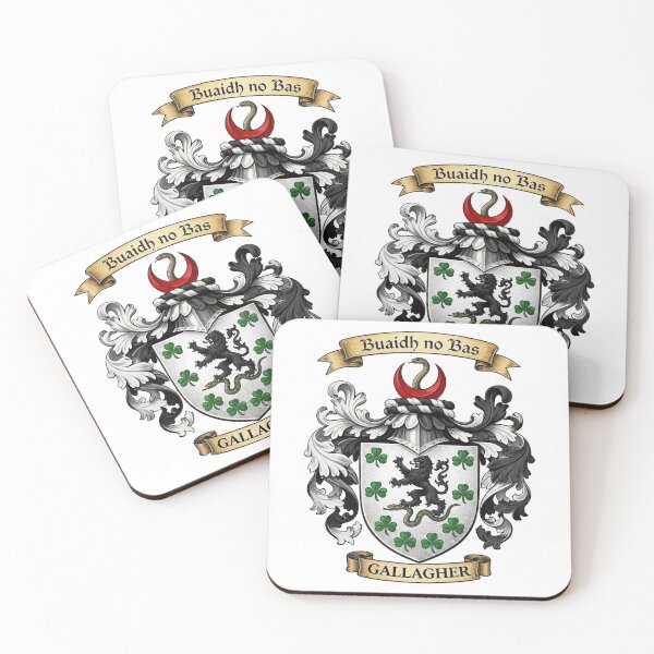Item preview, The Gallagher Family Coat of Arms designed and sold by BagTown Clans.