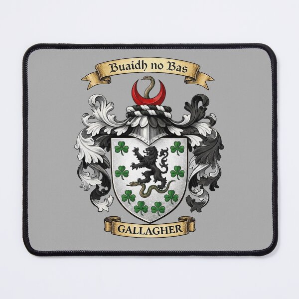 Item preview, The Gallagher Family Coat of Arms designed and sold by BagTown Clans.