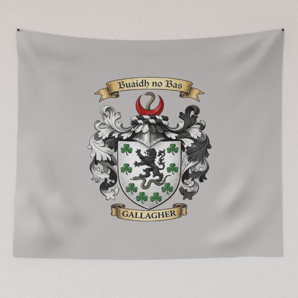 Item preview, The Gallagher Family Coat of Arms designed and sold by BagTown Clans.