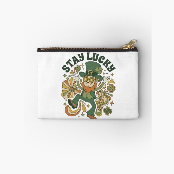 Item preview, Retro St. Patrick's Day Groovy Leprechaun - Stay Lucky Vintage 70s designed and sold by Wear Sculpt.