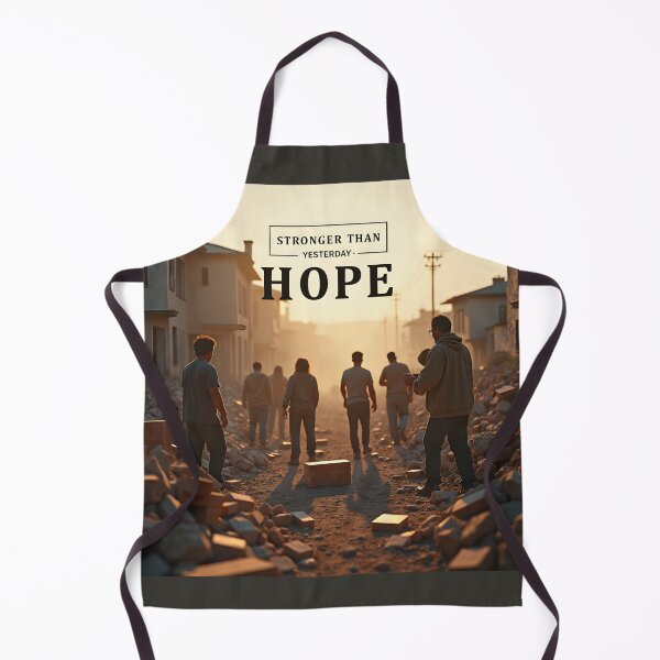 Item preview, "Stronger Than Yesterday — Hope Rebuilds Communities" designed and sold by Creative-RE.