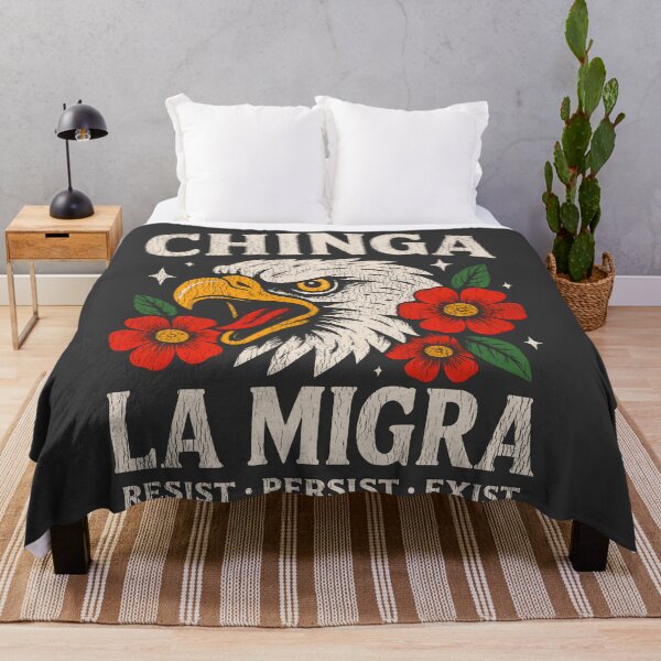 Item preview, Chinga La Migra Dks Worn designed and sold by Alema Art.