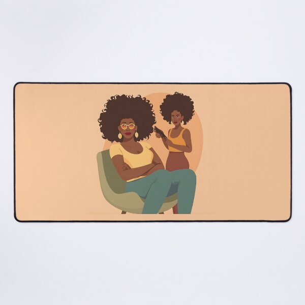 Item preview, Natural Hair Celebration - Afrocentric Black Women Art designed and sold by WowDezign.