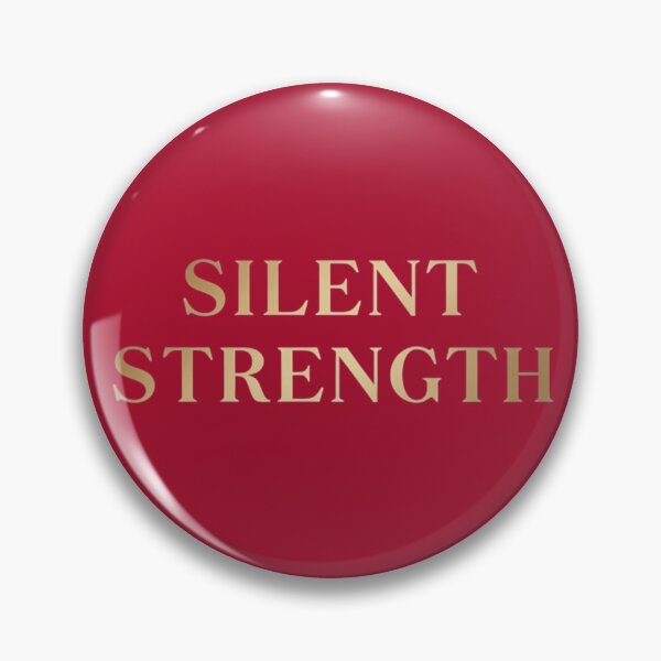 Item preview, Silent Strength – Stoic Minimalist Design designed and sold by TesouroEstoico.