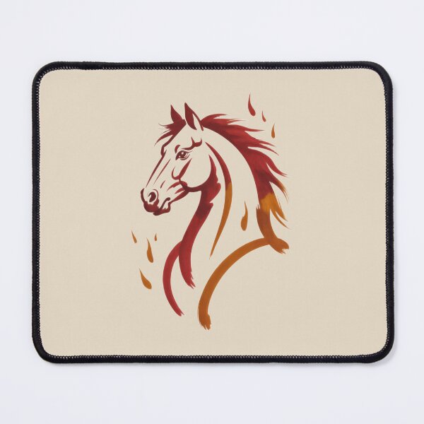 Item preview, Fire Horse Chinese Zodiac 2026 — Brush Stroke Art Light Tee Design designed and sold by dose-of-art-lab.