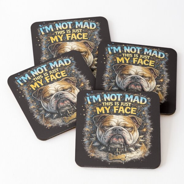 Item preview, Grumpy Bulldog Funny Humor designed and sold by Chaotic Critters.