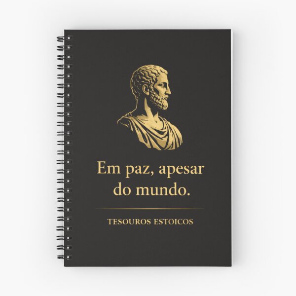 Item preview, Em Paz, Apesar do Mundo – Estoicismo designed and sold by TesouroEstoico.