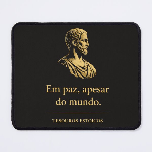 Item preview, Em Paz, Apesar do Mundo – Estoicismo designed and sold by TesouroEstoico.