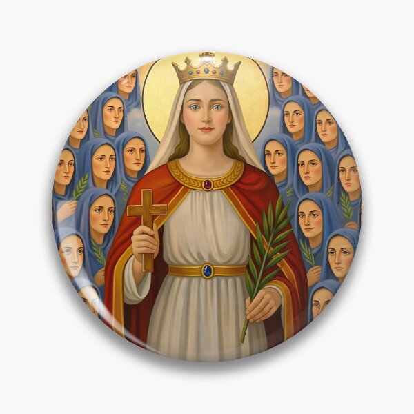 Item preview, Saint Demiana and the 40 Virgins designed and sold by Oddly Blessed.