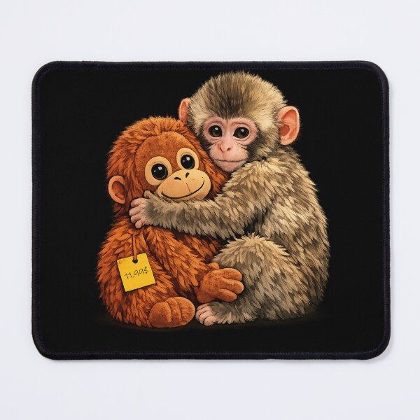 Item preview, Punch Monkey Cute Viral Design T-Shirt designed and sold by ScotDesign.