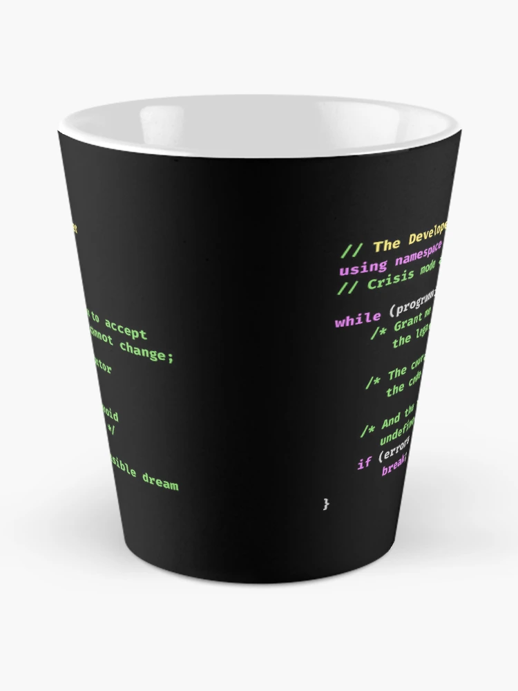 Thumbnail 2 of 4, Coffee Mug, Funny Programmer Developer's Prayer Legacy Code Refactor Coder Software Engineer Humor designed and sold by LagomCreative.