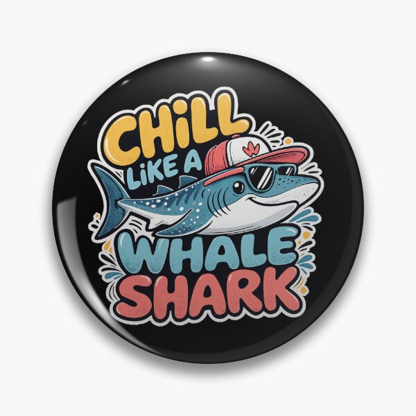 Item preview, Walhai Chill Like A Whale Shark T-Shirt designed and sold by ScotDesign.
