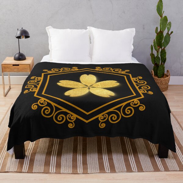 Item preview, Luxury Golden Hexagon with Glitter Flower Ornament designed and sold by SolutionsArt.