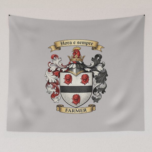 Item preview, The Farmer Family Coat of Arms designed and sold by BagTown Clans.