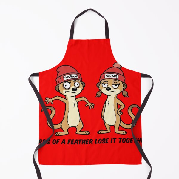 Item preview, Birds of a Feather Lose It Together - Funny Chaos Meerkats designed and sold by mAXiBoOM.