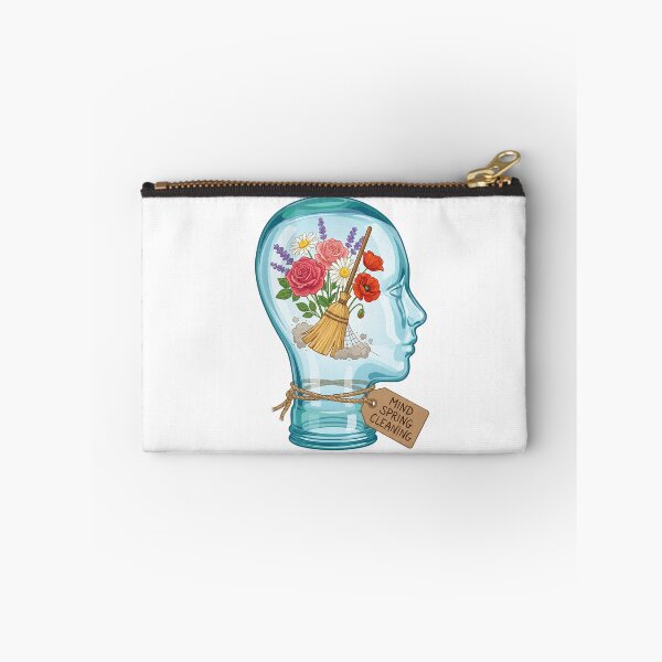 Item preview, Mind Spring Cleaning Mental Health Flowers designed and sold by DigitalAnnaBanana.