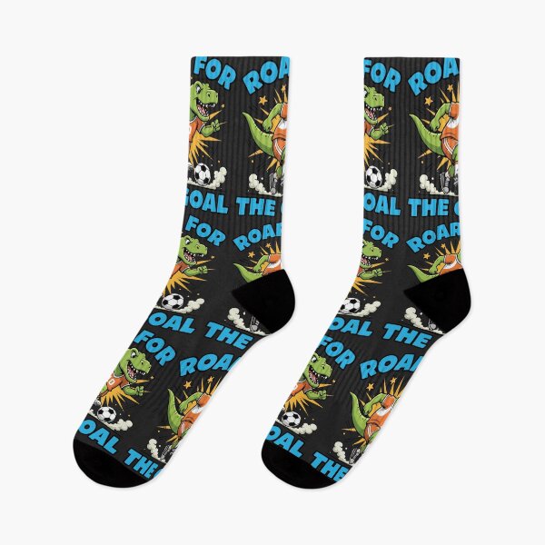 Item preview, Roar For The Goal - Soccer T-Rex designed and sold by DigitalGlade.