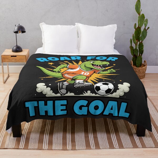 Item preview, Roar For The Goal - Soccer T-Rex designed and sold by DigitalGlade.