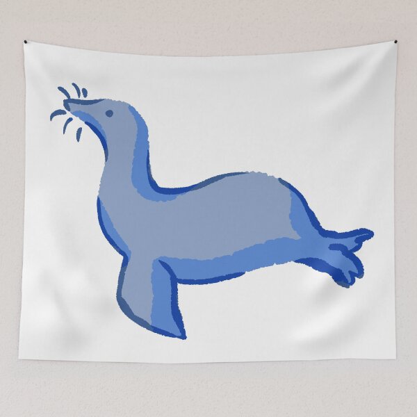 Item preview, Curious seadog designed and sold by Tony Reed.