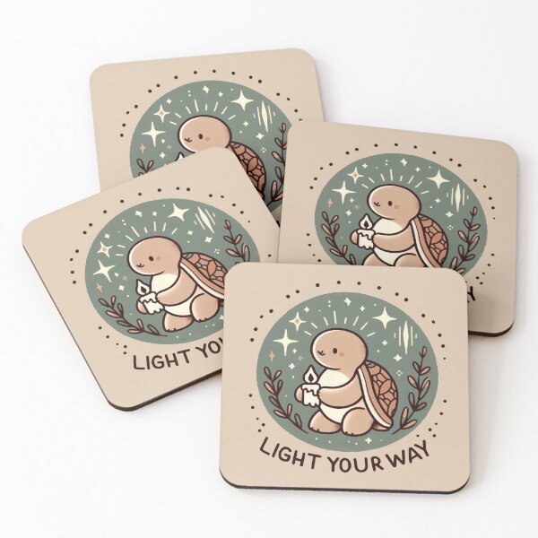 Item preview, Light your way - Turtle holding a candle designed and sold by Art Fly.
