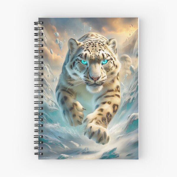 Item preview, Snow Leopard in Snowy Mountains designed and sold by PetsArt.