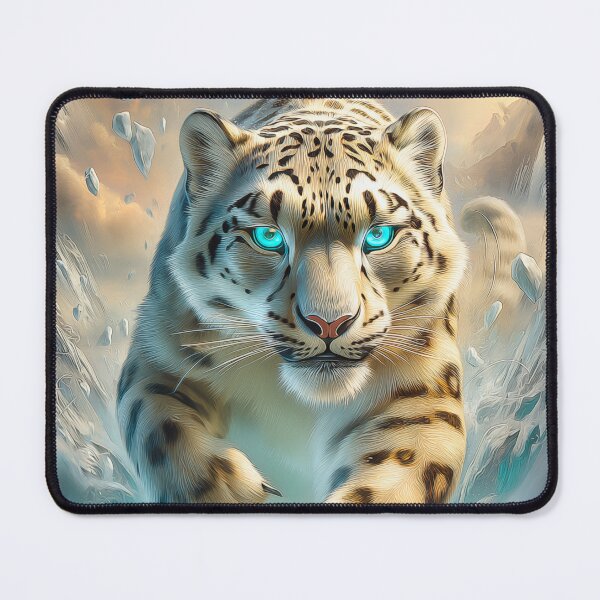 Item preview, Snow Leopard in Snowy Mountains designed and sold by PetsArt.