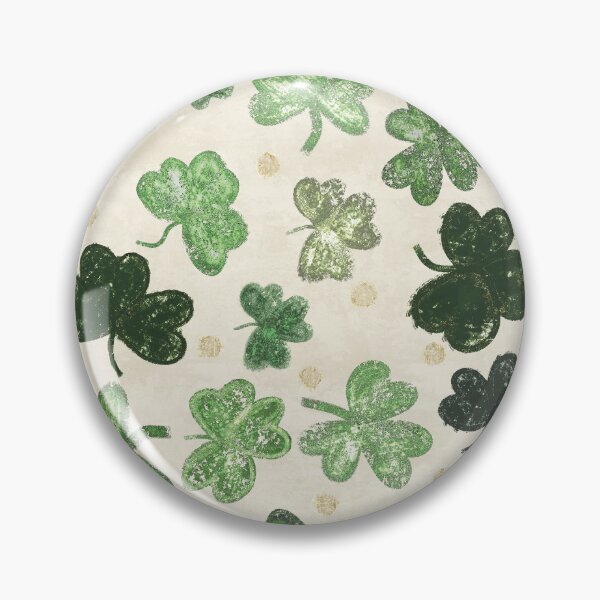 Item preview, Whimsical St. Patrick’s Day Lucky Shamrock Pattern designed and sold by Seamlessly Buffalo.