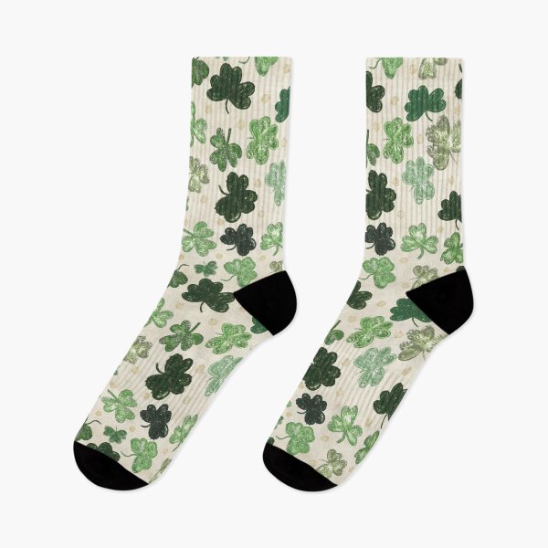 Item preview, Whimsical St. Patrick’s Day Lucky Shamrock Pattern designed and sold by Seamlessly Buffalo.
