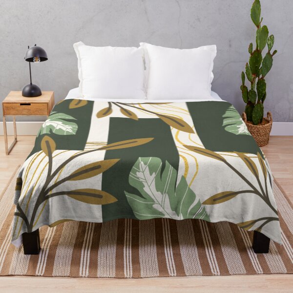 Item preview, Scandinavian Botanical Grid Pattern designed and sold by JitsTheArtist.
