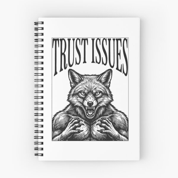 Item preview, Trust Issues - Angry Fox designed and sold by AnAzArt.